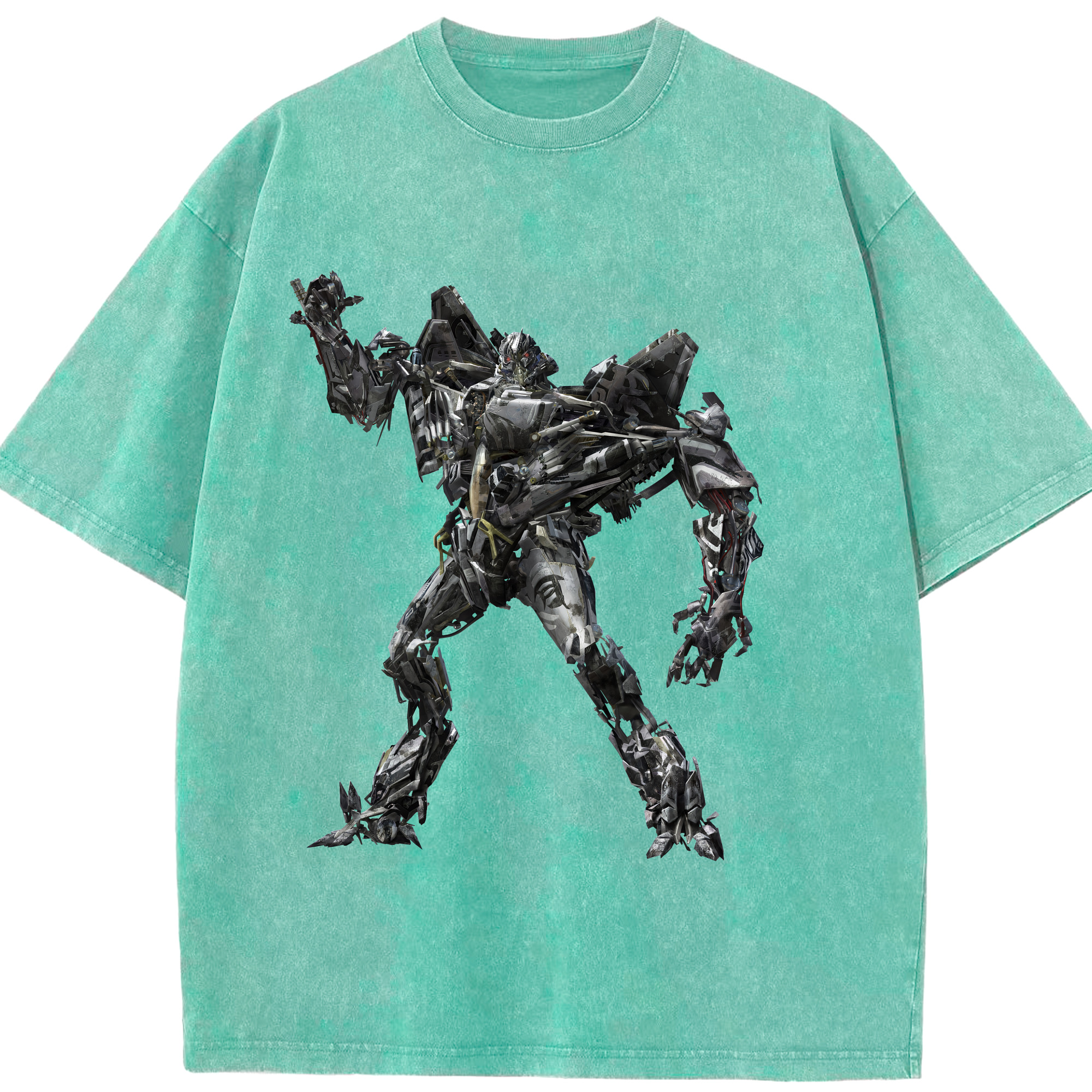 （画像用） Transformers トランスフォーマー 綿100% ヴィンテージ風 半袖Tシャツ（フロントプリント）